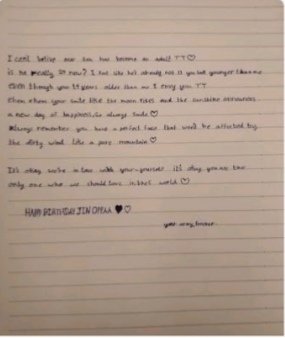 mostafaknasr's tweet photo. #HappyBirthdayJin #JINDAY https://t.co/wTzcCClVyh