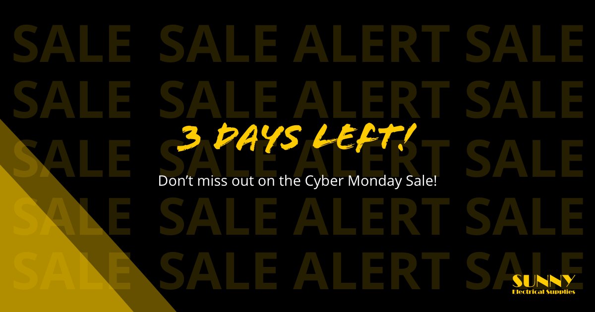 sunnyelectrics's tweet photo. Night are drawing in and time is running out on our up to 25% off sale. Take advantage of these deals! 🙌 

👉 https://t.co/xI65AcwiKA

#CyberMonday https://t.co/8RUc6yT8fP