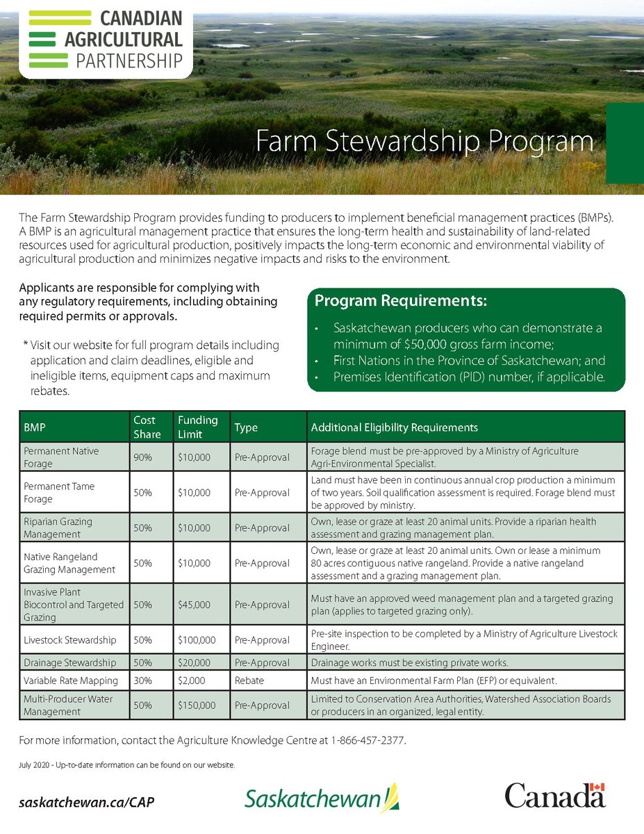 Not only do we offer free technical assistance with the Farm Stewardship Program, but also Farm and Ranch Water Infrastructure. Did a project this summer? Planning one? Contact us!