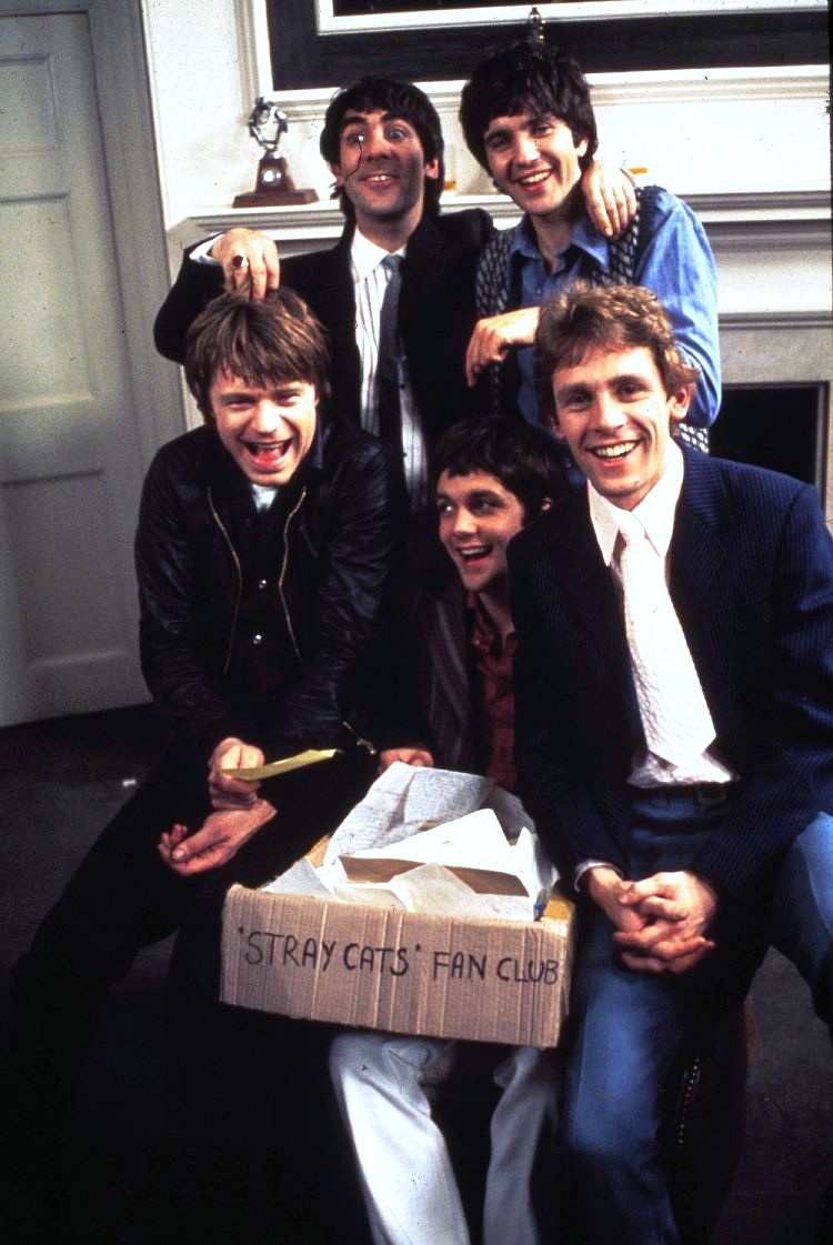 Happy Birthday to #PaulNicholas #BOTD, seen here with co-stars #KeithMoon #DavidEssex #DaveEdmunds & #KarlHowman in a production still on the set of the British musical drama 'Stardust' (1974) Dir. #MichaelApted