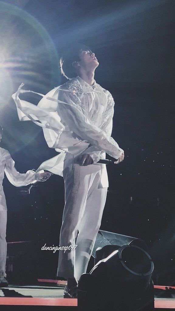 seokjin photos taken by armys on stage — a breathtaking thread.