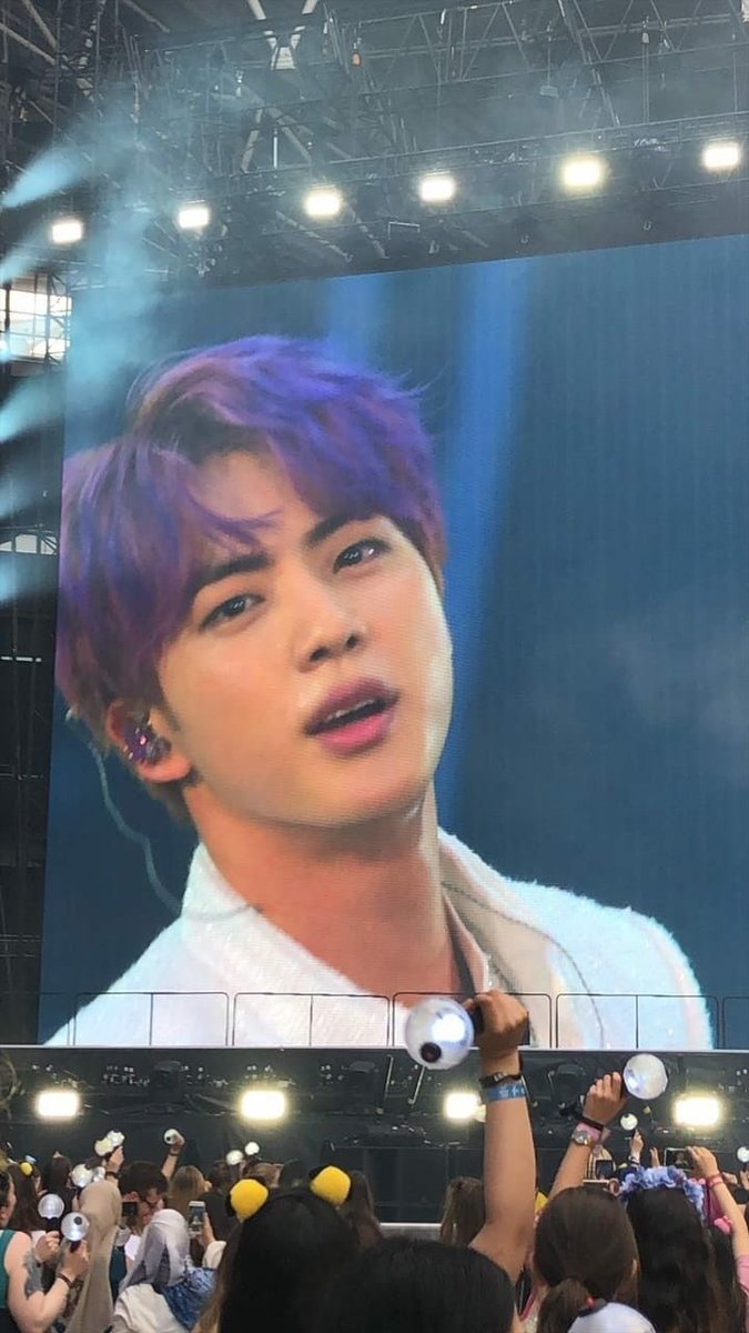 seokjin photos taken by armys on stage — a breathtaking thread.