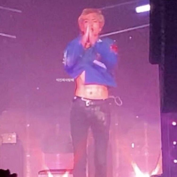 seokjin photos taken by armys on stage — a breathtaking thread.