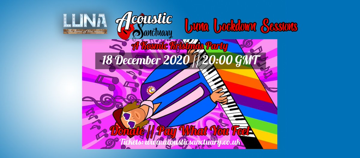 Feeling Festive? Celebrate Live Music with Us 🌟 - mailchi.mp/8db4470df78e/d…

December delights with <a href="/NatalieShay_/">NATALIE SHAY</a> , @bad_day_blues, <a href="/KosmicT/">Kosmic Troubadour</a>, <a href="/Mattshepmusic/">Matthew Shepherd</a>, <a href="/HollieRMusic/">Hollie Rogers</a>, <a href="/laurenwhotweets/">Lauren Lucille</a> &amp; more...

#gigs #festive #christmas #singersongwriter #zoomgig #e11 #live #acoustic #e11