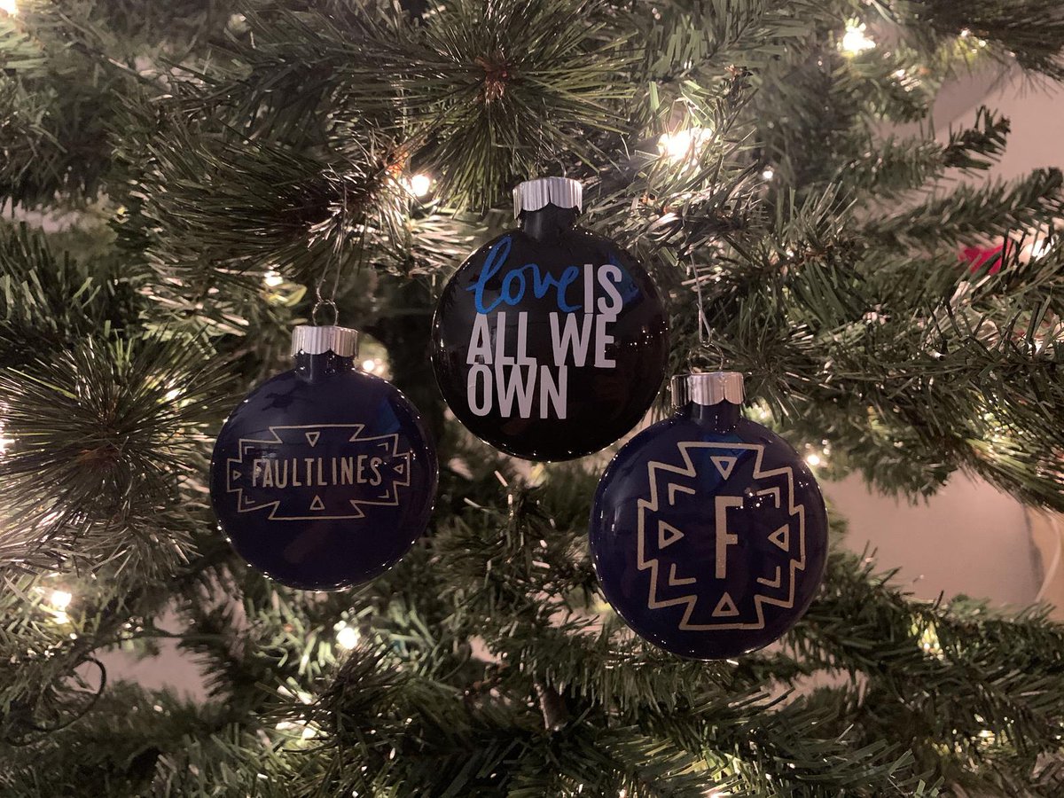 Ho, ho, ho!  Did you know you can add a little Faultlines bling to your holiday tree this year?  Deck the halls with Faultlines balls, and order yours today.

etsy.com/listing/900872…