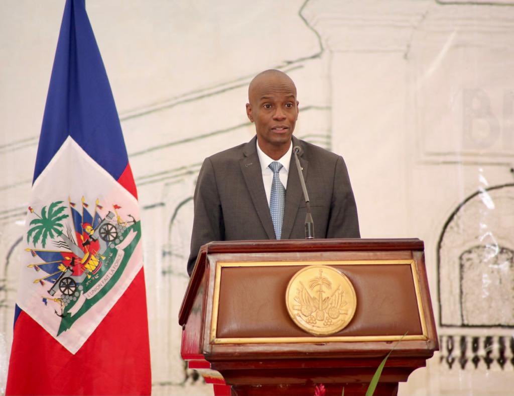 Président Jovenel Moïse tweet media