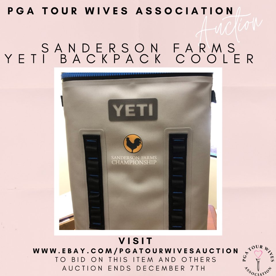 You can never have too many coolers… especially when it’s a #SFChamp Yeti and it benefits charity. @PGATOURWives supports and provides assistance to children in need and their families through the means of charitable events. Place your bid here: ebay.to/3fYr1AD