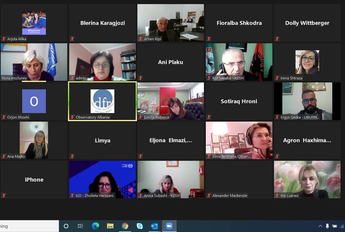 UN_Albania's tweet image. Thoughtful👌 discussions in a full online conf w/ #CSOs colleagues &amp;amp; NHRI reprs for our next #CooperationFramework. Civil society is a 💪 partner to @UN_Albania.  Underlined the importance of UN’s work w those most left behind- 👪youth, ♀️women, ♿people with disabilities, Roma.