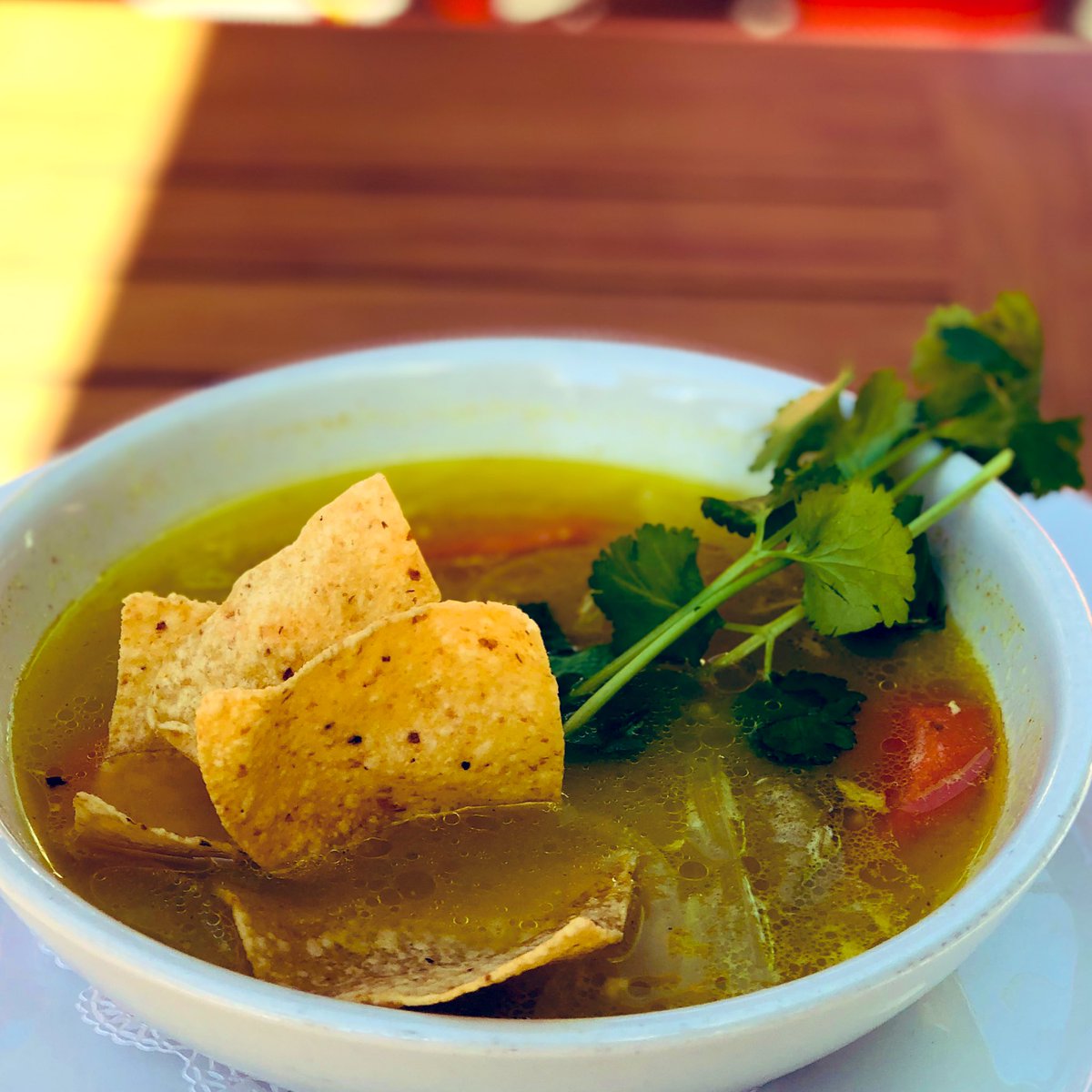 elgolforest's tweet photo. Our perfect dish to warm you up from the inside out, while you are dining outside ... by our Solo Stove fire pit :)  Our Sopa de Lima Yucateca. A native Yucatán soup made of chicken broth, shredded chicken, vegetable and fresh lime juice. #latinrestaurant #silverspring https://t.co/IrvlxJg7F0