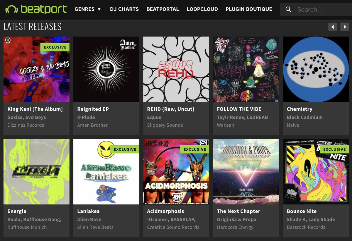 Thanks <a href="/beatport/">Beatport</a> for supporting the new X-PLODE and DJH EP's on your site via @unearthedsounds. bigUPZ! <a href="/theDjaimZ/">DjaimZ / DJH</a>