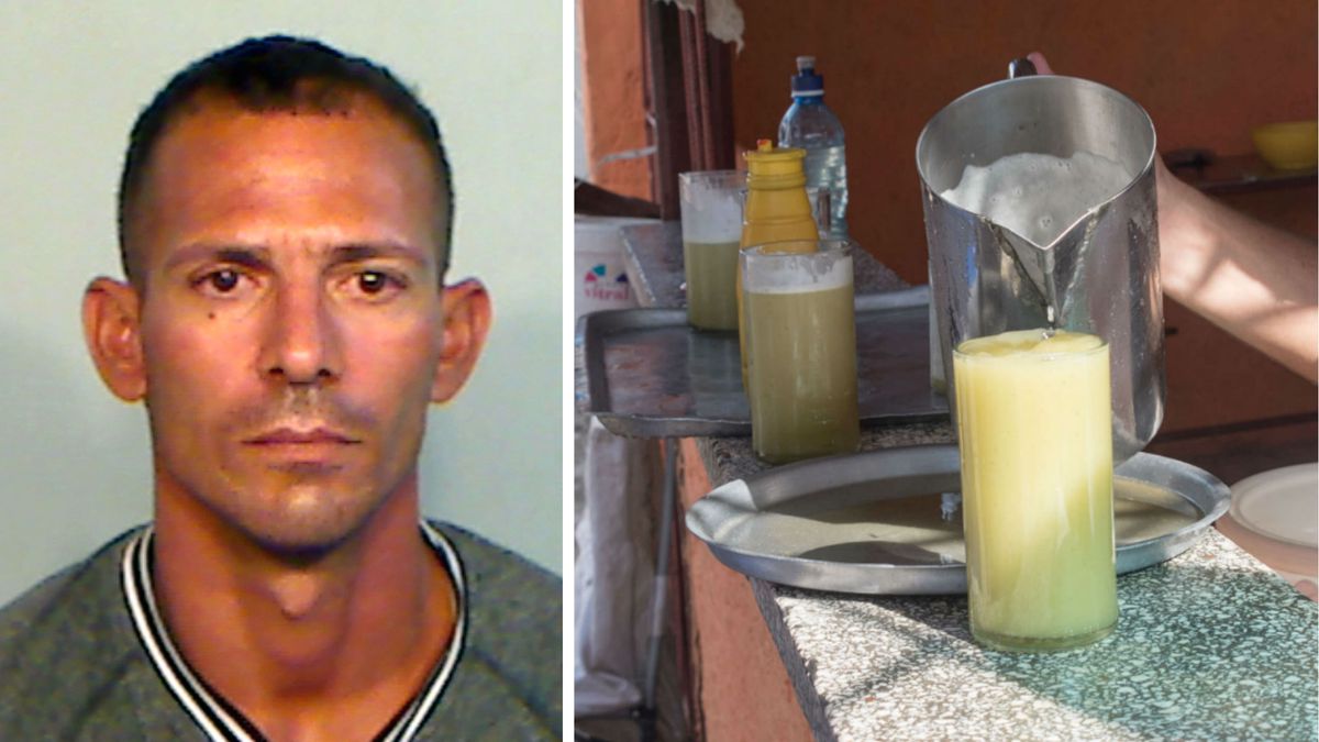 WFTV's tweet image. Florida fruit vendor accused of pointing loaded gun at competitor over sugar cane juice prices at.wftv.com/2VwoIv0