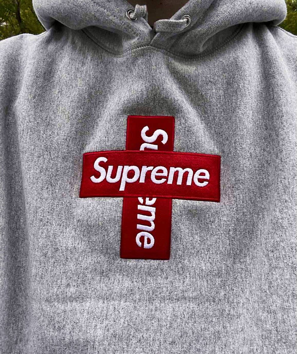 box logo supreme cross