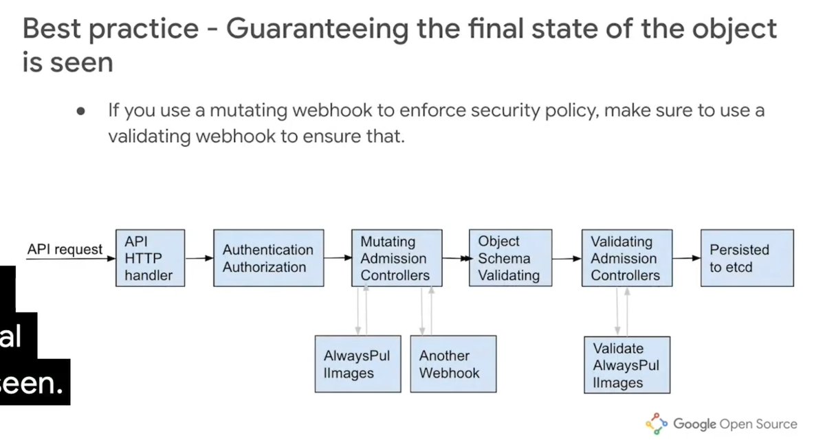 Use a validating policy at the end