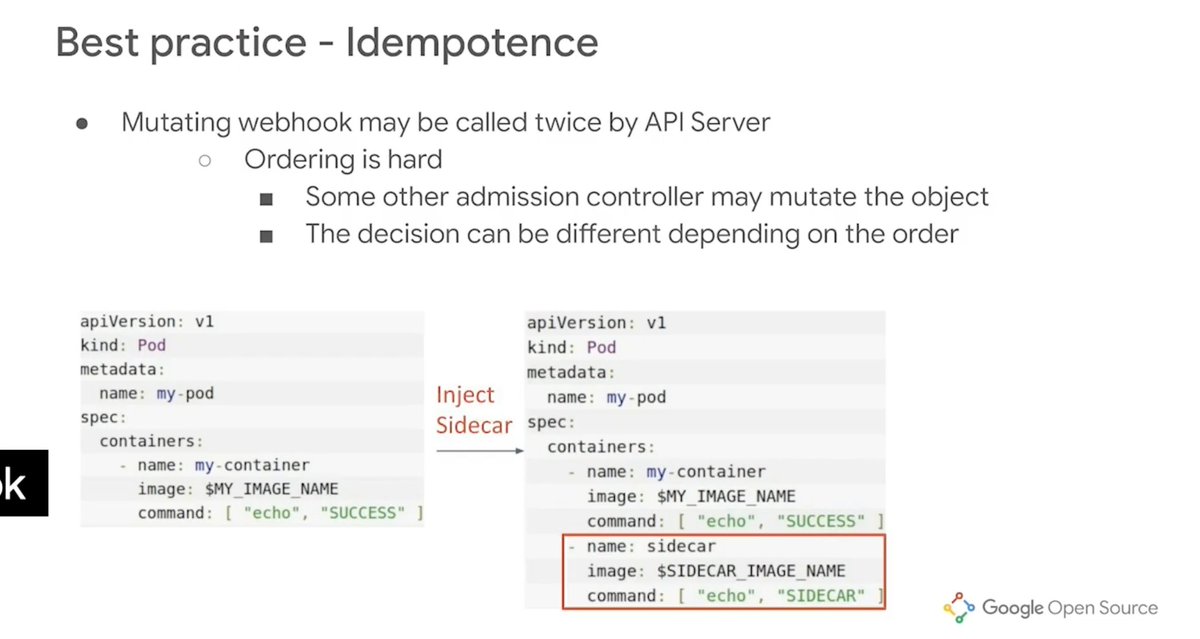 Okay listen up - this is important! Mutating webhooks best practices