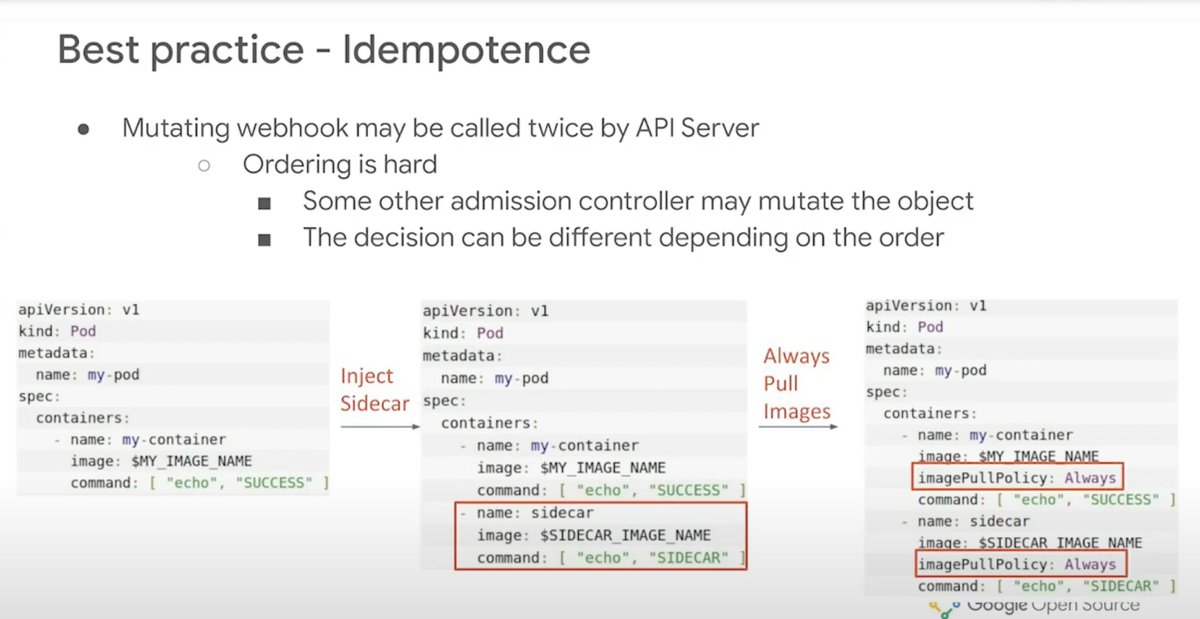 Okay listen up - this is important! Mutating webhooks best practices