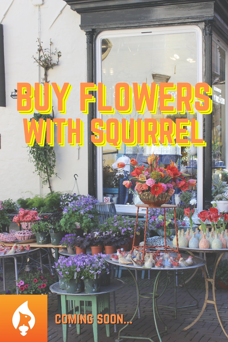 _SquirrelApp's tweet image. Show your love for local small businesses and support your favorite shops during the holidays. Find out more at: squirrelapp.co #squirrel #squirrelapp #startup #smallbusiness #flowers #flowershop