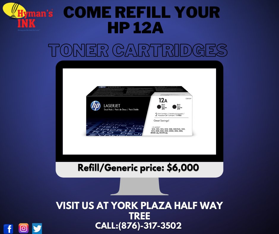 ink refill half way tree