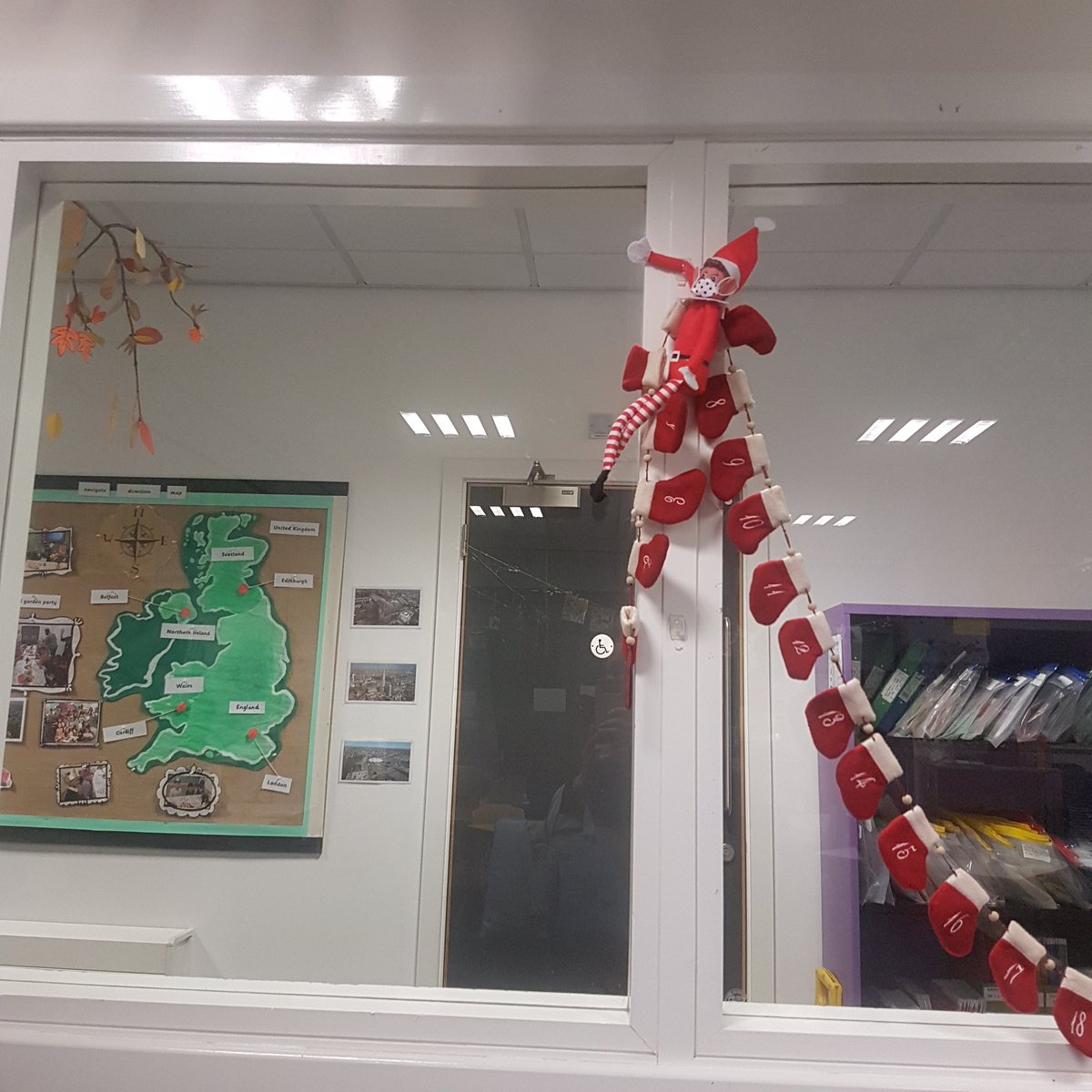 I'm just helping you decorate! 🎄 #feelingfestive @coopnightingale