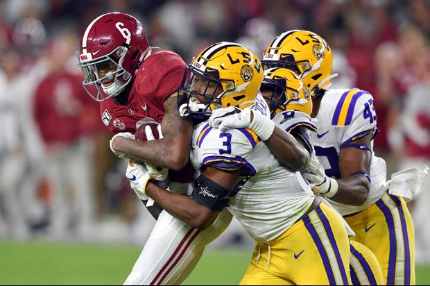 #LSU is a 29.5-underdog vs. Alabama this weekend:
https://t.co/vWEqotCQcu https://t.co/8rlZckfrIY