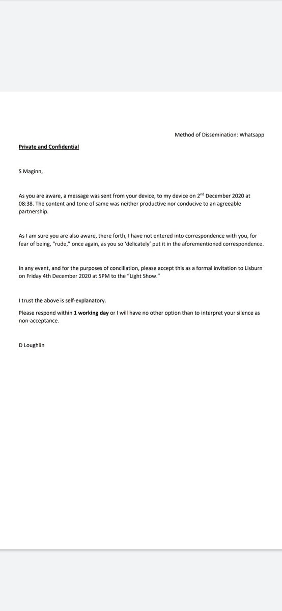 StevieMaginn's tweet photo. 24 hours since a disagreement with my boyfriend in HR I've now received written correspondence 😂 https://t.co/juVhnTh3ak