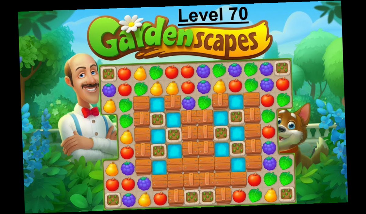 gardenscapes hack level 70 / Twitter