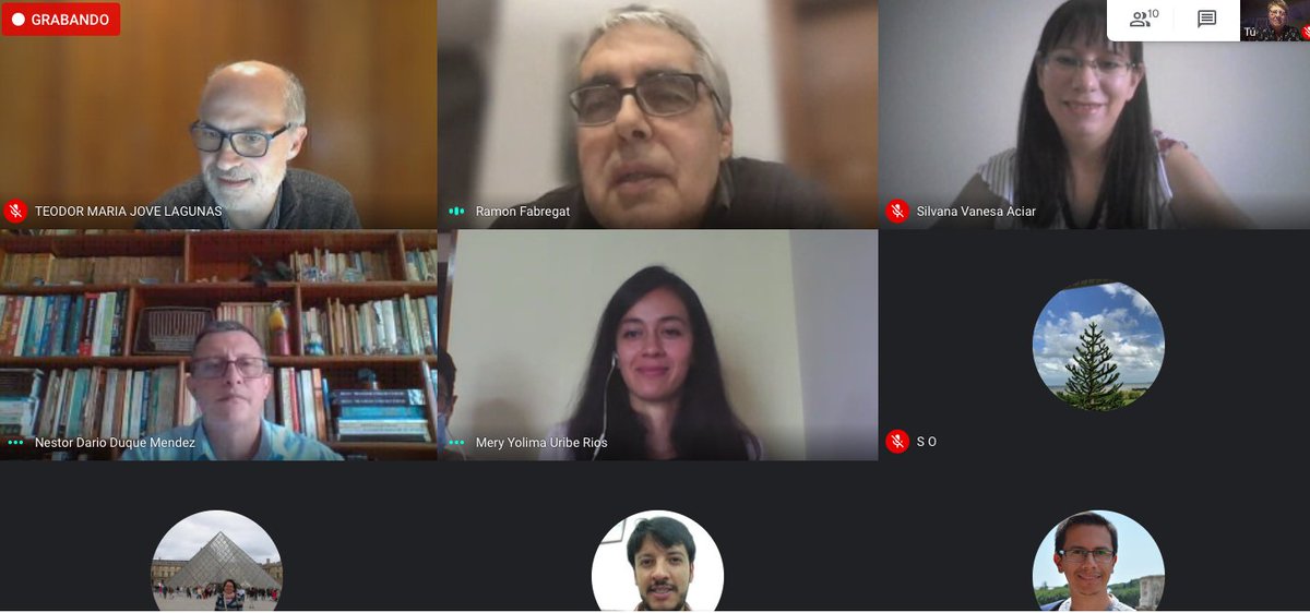 Merce_G's tweet image. Una nova doctora, avui a la @univgirona. Co-creación adaptativa de material educativo para estudiantes con altas capacidades. Felicidades!! Dra. M. Yolima Uribe. Felicitats també als directors @rfabregatg i @TeoJoveL. Gràcies per convidar-me a formar part del tribunal