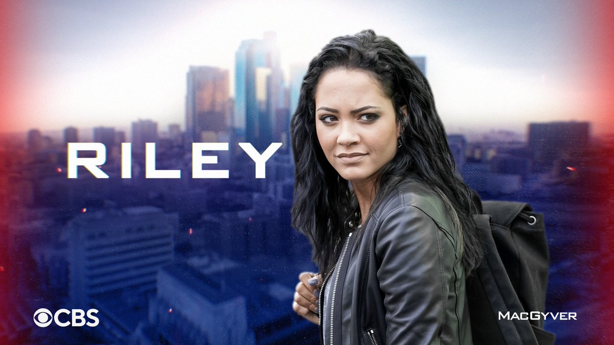 MacGyverCBS's tweet photo. She needs no re-introduction. Who’s ready to see Riley back in her computer hacking glory? 💻🙌👑 #MacGyver https://t.co/beU3nR29dj