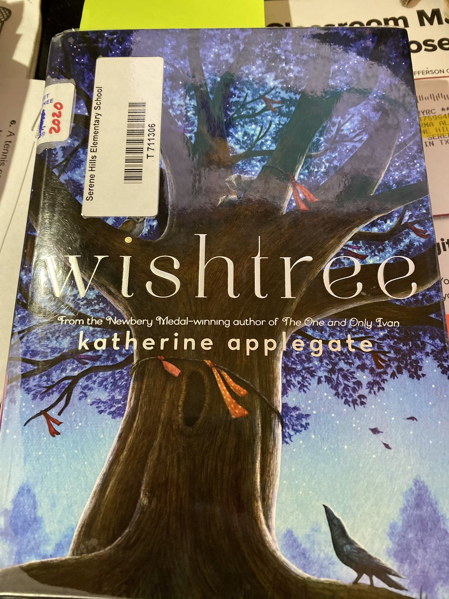 Thank you <a href="/Miss_Rideaux/">𝓢𝓱𝓪𝓒𝓻𝓲𝓼𝓽𝓪</a>  for reading to our <a href="/SHEsailors/">Serene Hills Elem.⚓️</a>  this week! Our class Xmas tree will be inspired by the Wishtree!!