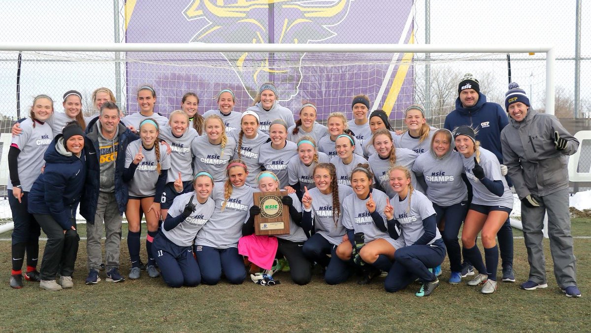 It's #FlashbackFriday and we're going back to the first time in program history that <a href="/CSPBearsSOC/">CSP Soccer</a> became the NSIC Champions!
In a matchup against Minn. State, Katie Anderson scored the lone goal in the 74th minute &amp; Jordyn Clark earned her 11th shutout of the season! #BeGolden
