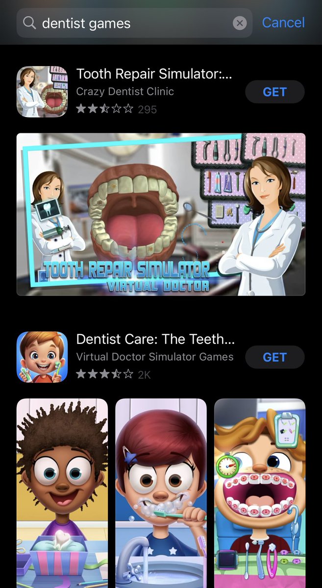 discover: dentist games