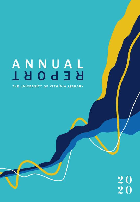 UVALibrary's tweet photo. We’ve been posting highlights from FY2020 Annual Report—a strange year that went through a “normal” semester &amp; then turned upside down with COVID. Check them out below, &amp; follow the blog to view more as we post (&amp; to keep up with us in general): 
https://t.co/LXmcRbJRBk https://t.co/BjeM2n1XQF