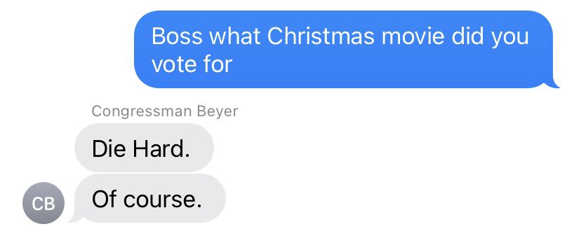 Fritschner's tweet photo. .@RepDonBeyer on this morning’s Caucus vote: https://t.co/5FCCXNWCIu