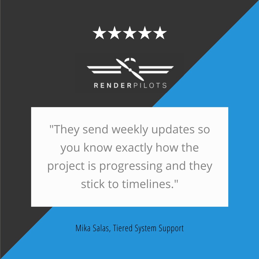 renderpilots's tweet image. We're known to exceed expectations and love to "wow" our clients with their end product, keeping them up to date with each step. See how we do it: renderpilots.com/portfolio/
#videoanimation #videomarketing #video #fivestarreview #process #videoproduction #videoedits #professional