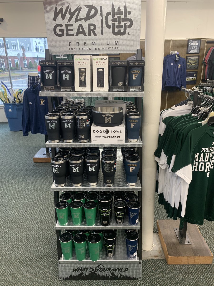 TylerGrogan's tweet image. New Wyld Gear tumblers, cups and dog bowls now at work! Great idea for Christmas present for everyone including your best pups!