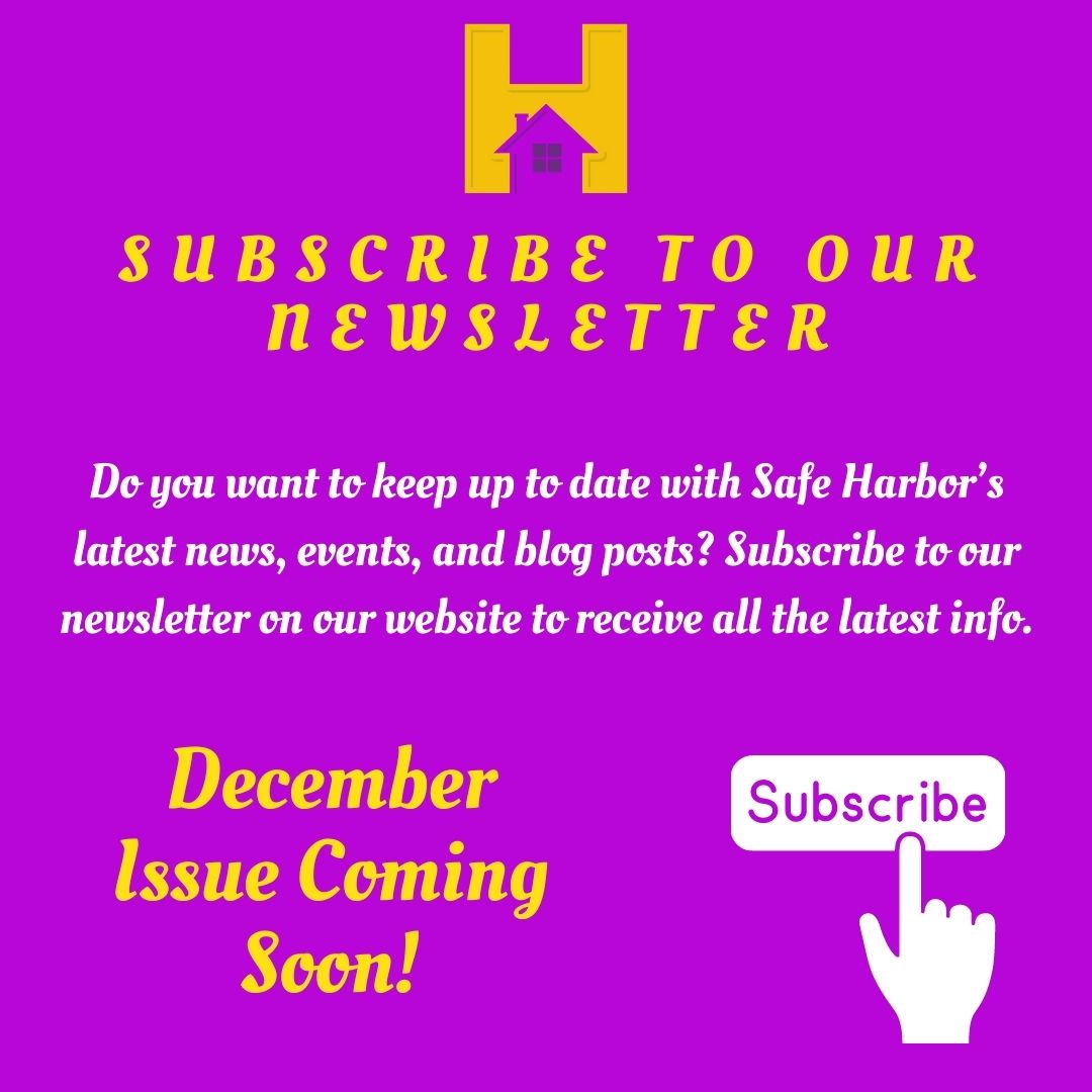 Want to stay up to date with all this Safe Harbor? Sign up for our newsletter TODAY! We send out a monthly newsletter to keep all of our subscribers informed of the exciting things we have planned for the entire month! 🤩 Visit safeharborim.com to subscribe! #safeharborim