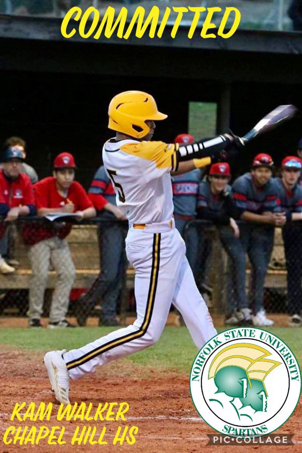 I am excited to announce that I will be continuing my education and athletic career at Norfolk State University! <a href="/SpartanBSB/">Norfolk State Baseball</a> . Huge thanks to god, my family, teammates, friends, and coaches who have helped me get this far.