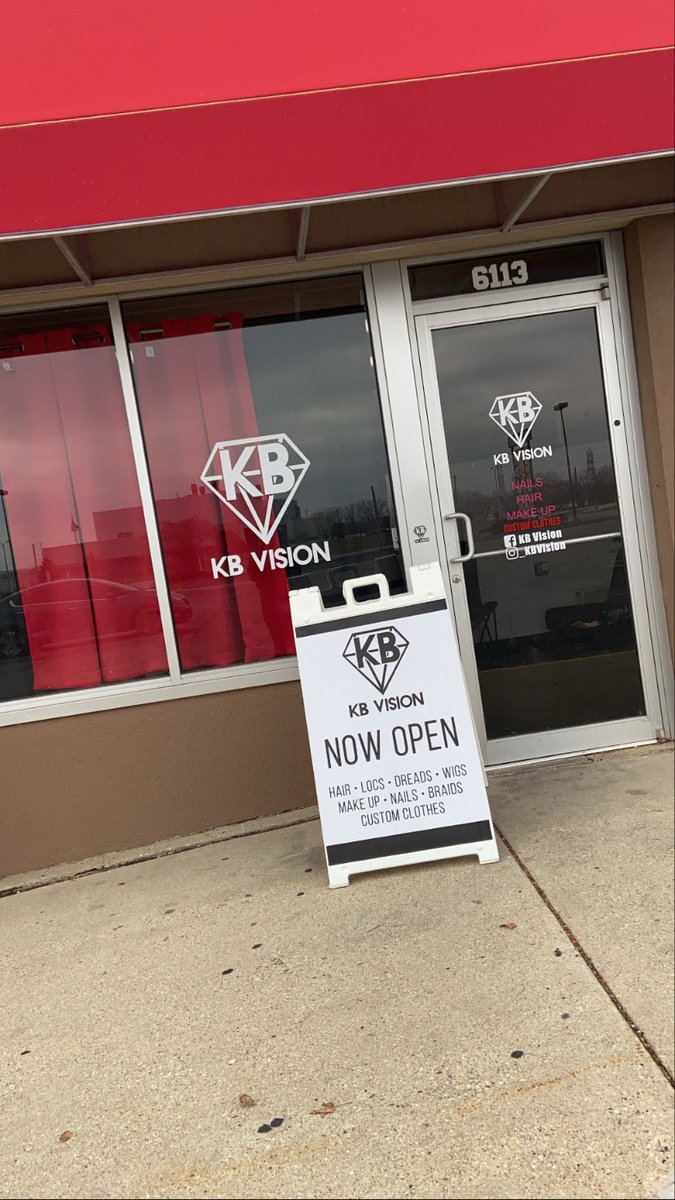 EstKellyB's tweet photo. My salon is open ❤️ #BlackOwned #BlackOwnedBusiness #KBVision https://t.co/hvIvf0qDrW