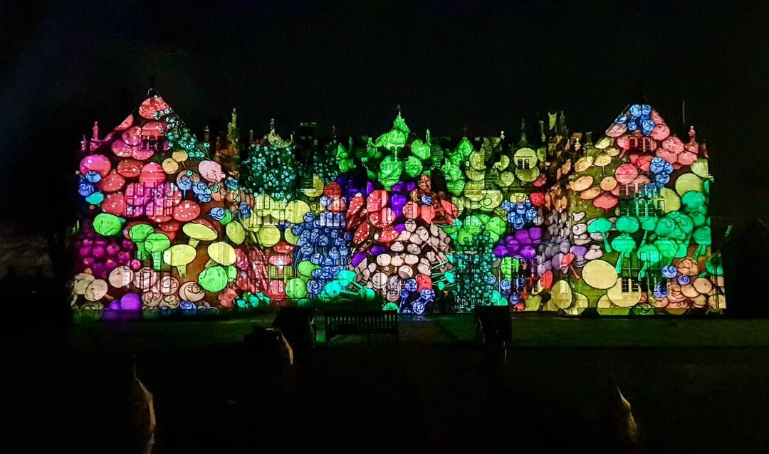Our latest work opens to the public tonight at @wakehurst_kew for the brilliant #glowwild 2020.
Working with amazing artists like @the_colour_project (seen here) we created a 70 speaker immersive soundtrack to the beautiful light and lantern trail.
