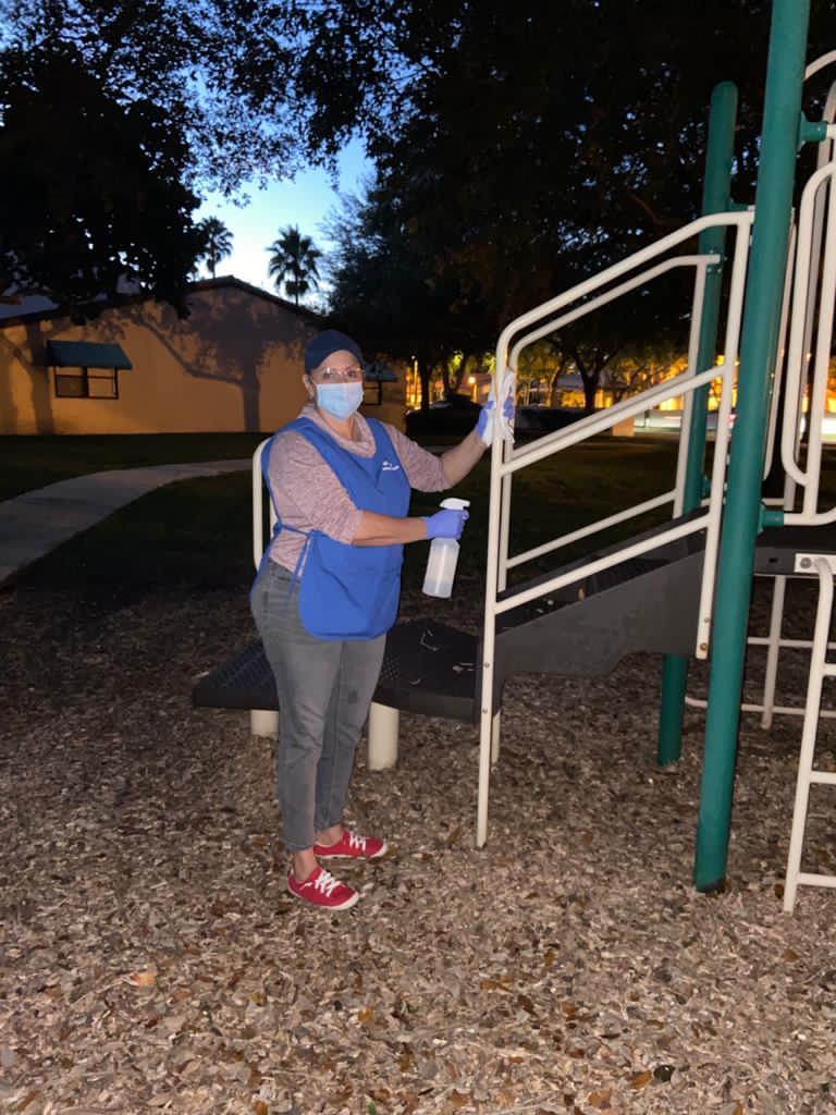 MiamiLakesNews's tweet photo. Pocket parks are NOW open! π³ Staff will be cleaning and disinfecting playground amenities at the 50 different locations on a daily basis as required by Miami-Dade County. #OurCounty #TOMLParksAndRec #iHeartMiamiLakes #GrowingBeautifully https://t.co/mw2xcsGBzS