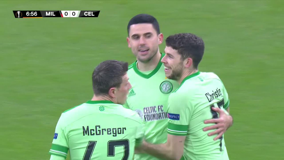An error from Krunić, and a gift for Rogić to put Celtic ahead 😳
