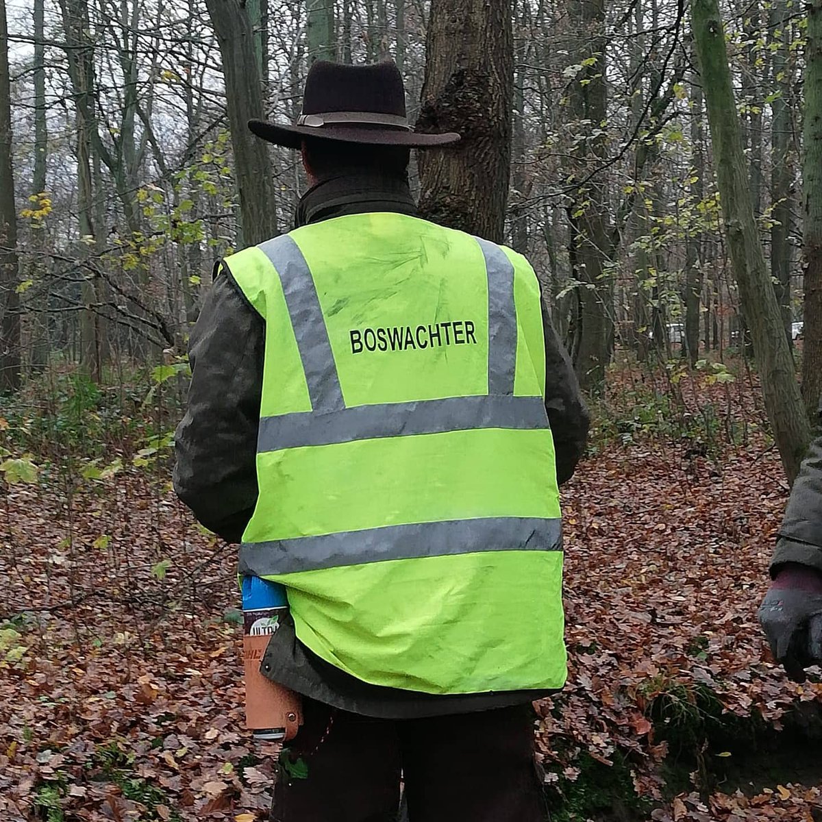 BDeduytsche's tweet photo. Uitzetten van exploitatiepistes in Buggenhout. Je moet al eens zichtbaar zijn voor elkaar. dank aan @elsie_vanpetegem voor de foto's
#buggenhoutbos #exploitatie #natuurenbos #deboswachters #bosbeheer https://t.co/xEy86d6rC2