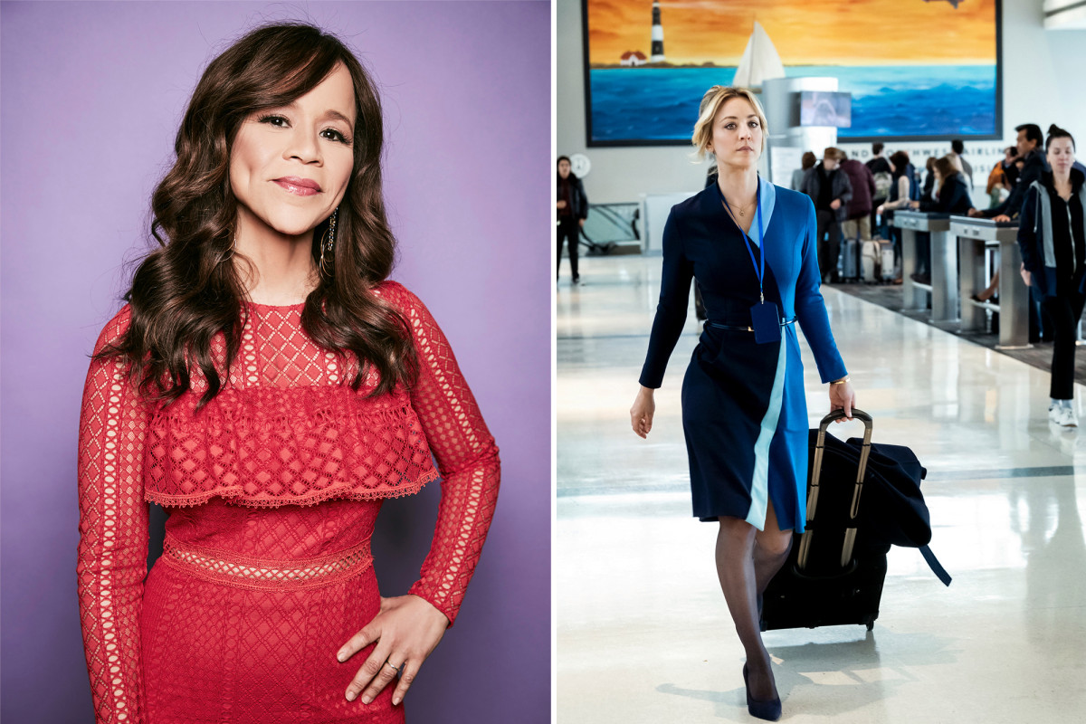 Why Rosie Perez was scared to do 'The Flight Attendant'