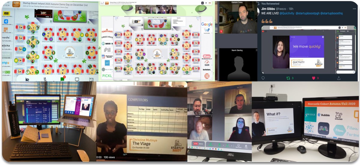 Mega congrats to our startups on yesterdays amazing round of Fall Demo Days across the world! 

For one week starting Monday 7th Dec check out our DemoDay on Demand! 

#StartupBoost  #PreAccelerator
