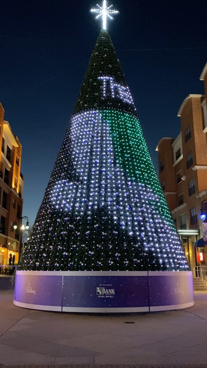 branson_landing's tweet photo. OUR NEW 63' Animated Christmas Tree has arrived! Be sure and check out the tree's 6 different shows. Here's a snippet of our beautiful tree Sponsored by The Bank of Missouri!! 

#bransonlanding #thebankofmissouri #TisTheSeason #MariahCareyAllIwantForChristmasIsYOU https://t.co/7MO32ctdIc