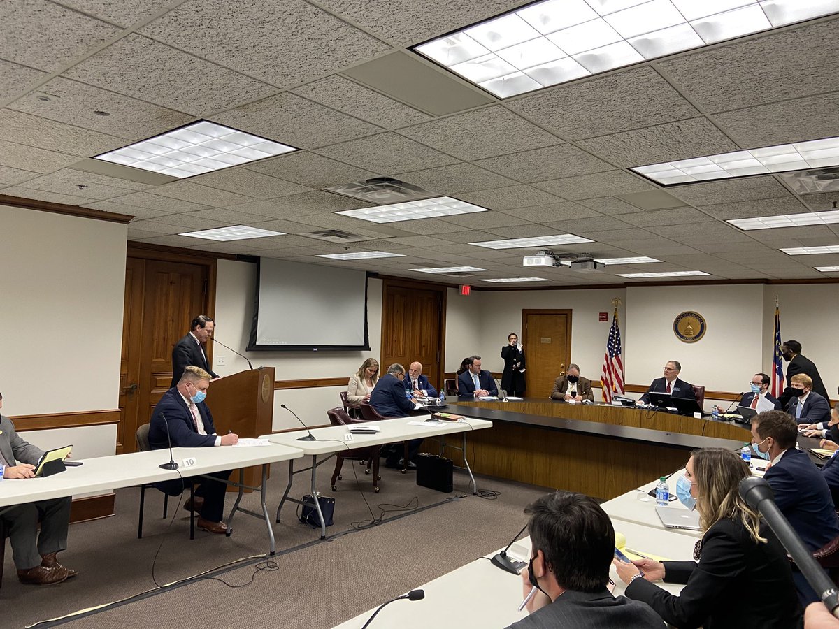 FYI: I’m not going to purely livetweet everything that’s said, starting with Rudy Giuliani, because there is a history of lies and misinformation from these parties. And this Georgia legislative committee is a vehicle for it.