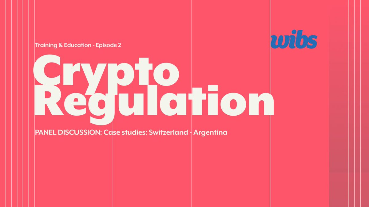 In October, with <a href="/WiBS_BSV_STEM/">WiBS</a> and Mirtha L. Cejas (<a href="/LemonCashApp/">Lemoncashapp</a>) with over 30 years’ experience working at the Argentinian Central Bank, and <a href="/TRIZZYCRYPTO/">Trizzy</a> from #Wibs discussed the crypto regulation landscape focusing on Argentina. If you missed it: youtu.be/4OrSrw0pZjE