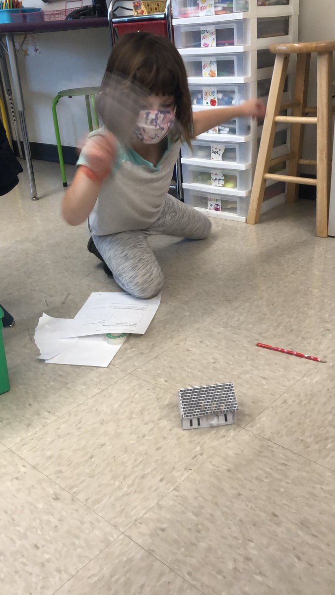 3Chu_VO's tweet photo. #3Chu engineers are in the windproof house! We’re designing windproof houses, testing them out and modifying our designs based on our initial tests. #engineers #extremeweather #weathersolutions #cheesyjokes https://t.co/RnBOc0oksp