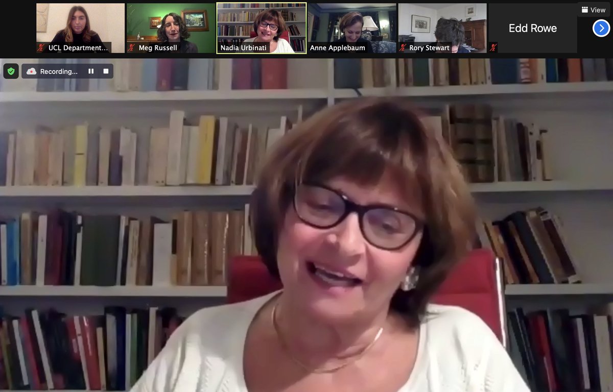 Professor Nadia Urbinati analyses the new form of representation which means that leaders act as though they are in a “permanent electoral campaign” to prove to their followers that they are not the government.  #PopulismSPP