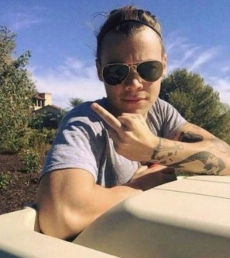 harry styles giving the finger: a thread