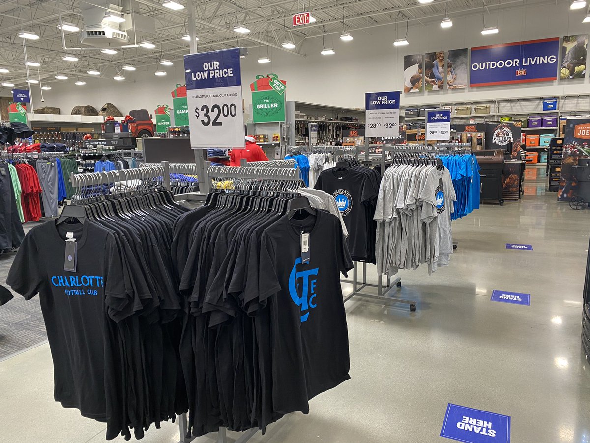@Academy Matthews has 4 racks (including women’s) of @CharlotteMLS gear. @MintCityColl https://t.co/rhgPP9fo7M